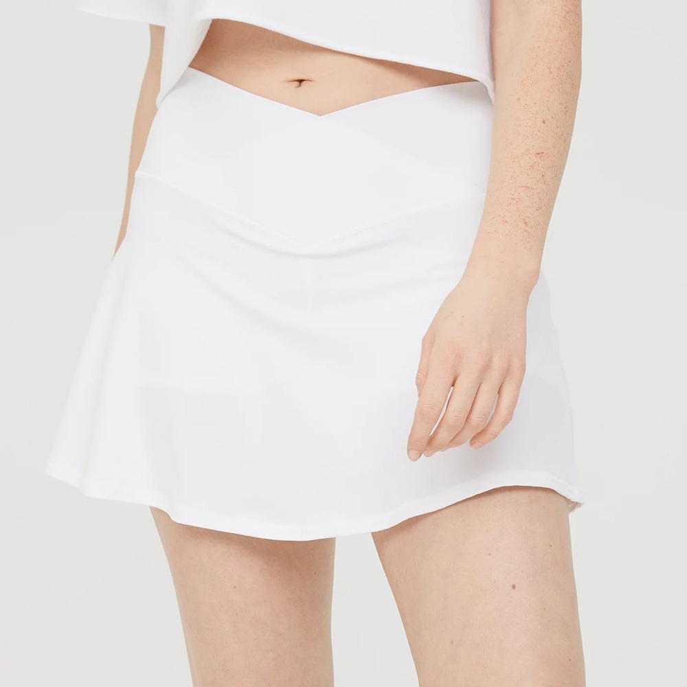 OFFLINE By Aerie Real Me Crossover Tennis Skort in black